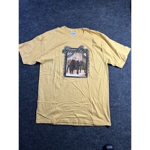 Eagles 2004 Band Tee Farewell Tour Y2K Rock T Shirt Size L Hanes Beefy Tag